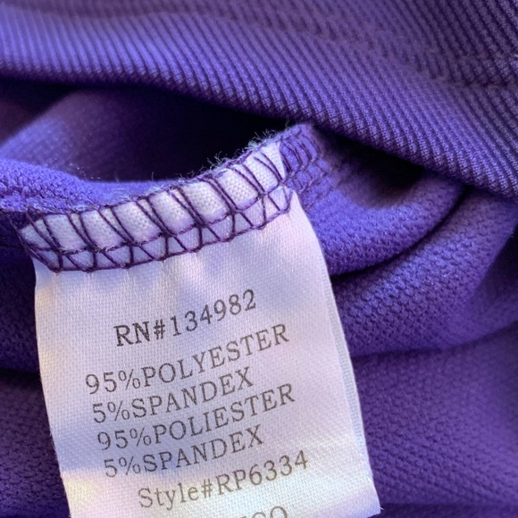 New RolyPoly Purple V-Neck Stretchy Boutique Dress - Picture 3 of 5